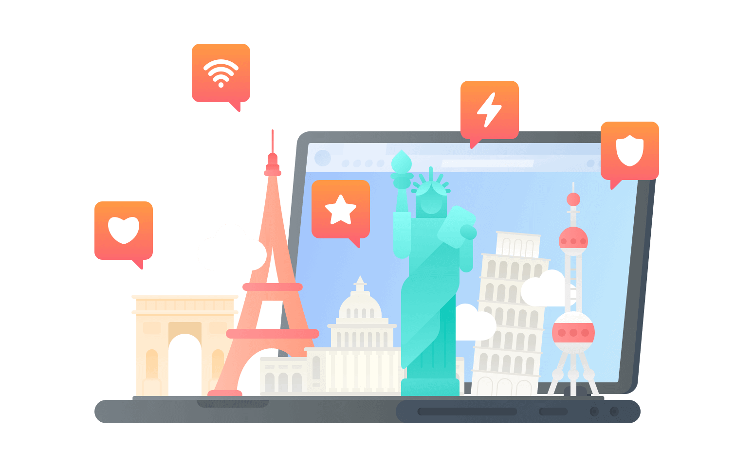 在斯瓦巴德和扬马延岛连接到中国vpn - 大陆VPN
